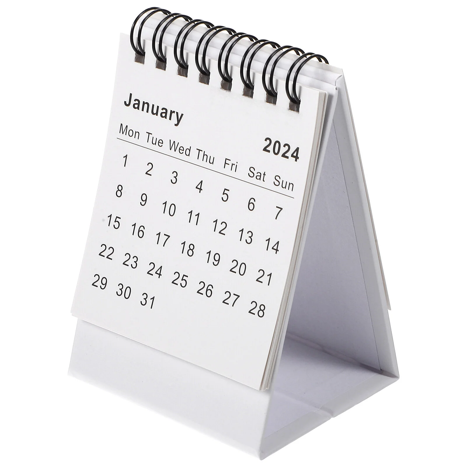 

2024 Mini Desk Calendar Home 2025 Tabletop Office Gift Delicate Convenient Desktop