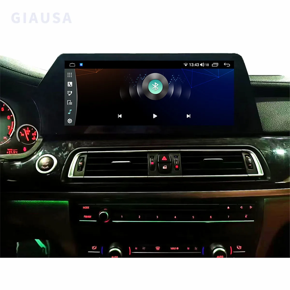 256G Android 12 Sharp Gen 2022 For BMW 7 F01 F02 2009-2016 Multimedia Player Car GPS Navigation Auto Stereo Radio Tape Recorder