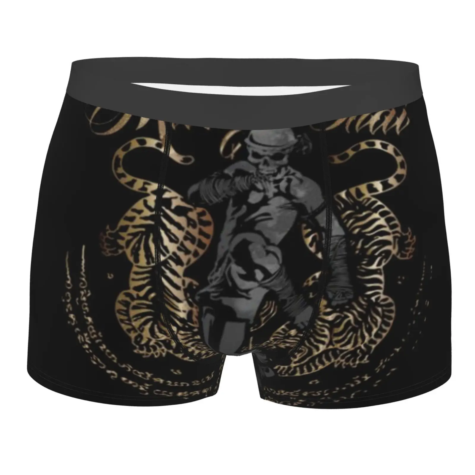 

Muay Thai Boxing 2648 Boxer Briefs Funny U Pouch Anime Male Men's Panties For Gay Men's Underwear Calcinha Boxer Feminina Sexy