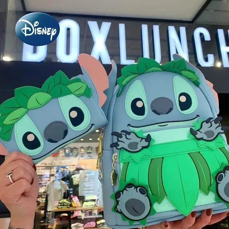 Новый мини-рюкзак Disney Stitch элитный бренд оригинальный женский рюкзак Loungefly