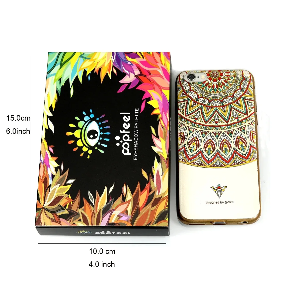 Высокопигментированная палитра для макияжа глаз матовые Мерцающие