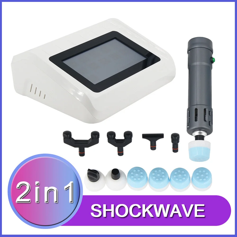 

Portable 250mj Shock Wave Chiropractic Gun 11 Heads ED Treatment Pain Relief Massager Physiotherapy Shockwave Therapy Machine