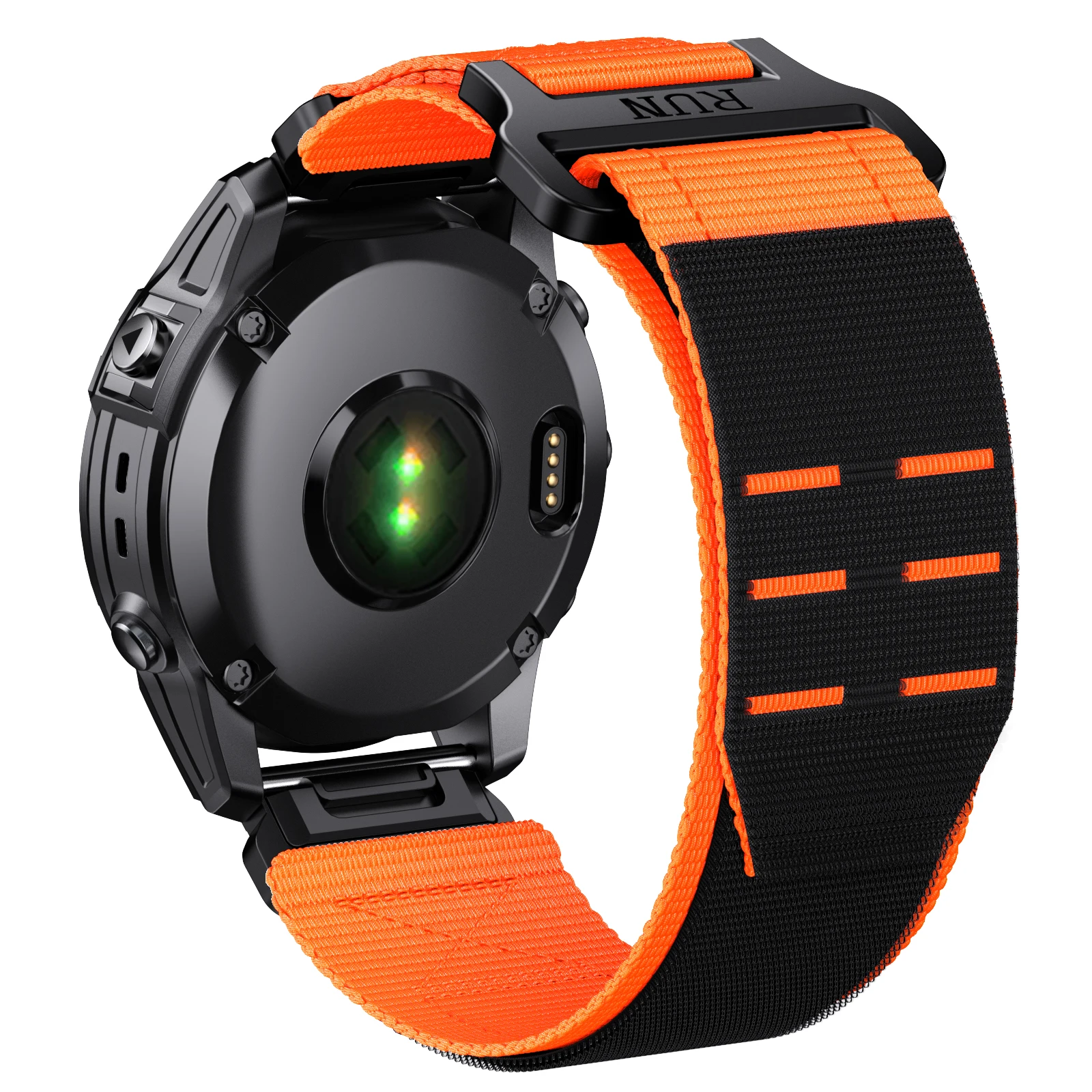 Фото Ремешок нейлоновый Garmin Enduro 2, быстросъемный браслет для часов Fenix7X/5X/5xplus/6xpro, тактический Браслет, 22 26 мм №1