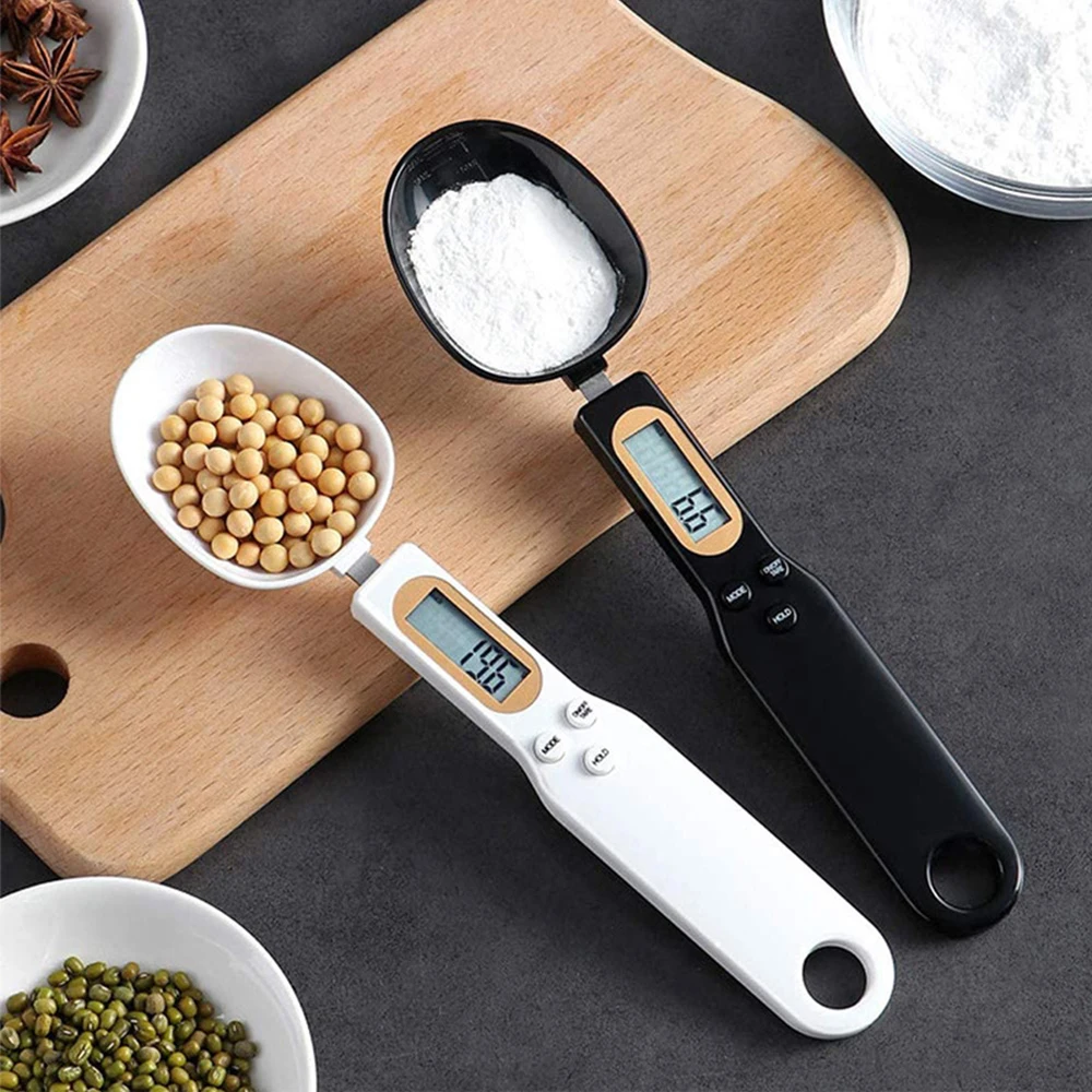 

500g/0.1g Electronic Kitchen Scale LCD Digital Measuring Food Flour Digital Spoon Scale Mini Kitchen Tool for Milk Coffee Scale