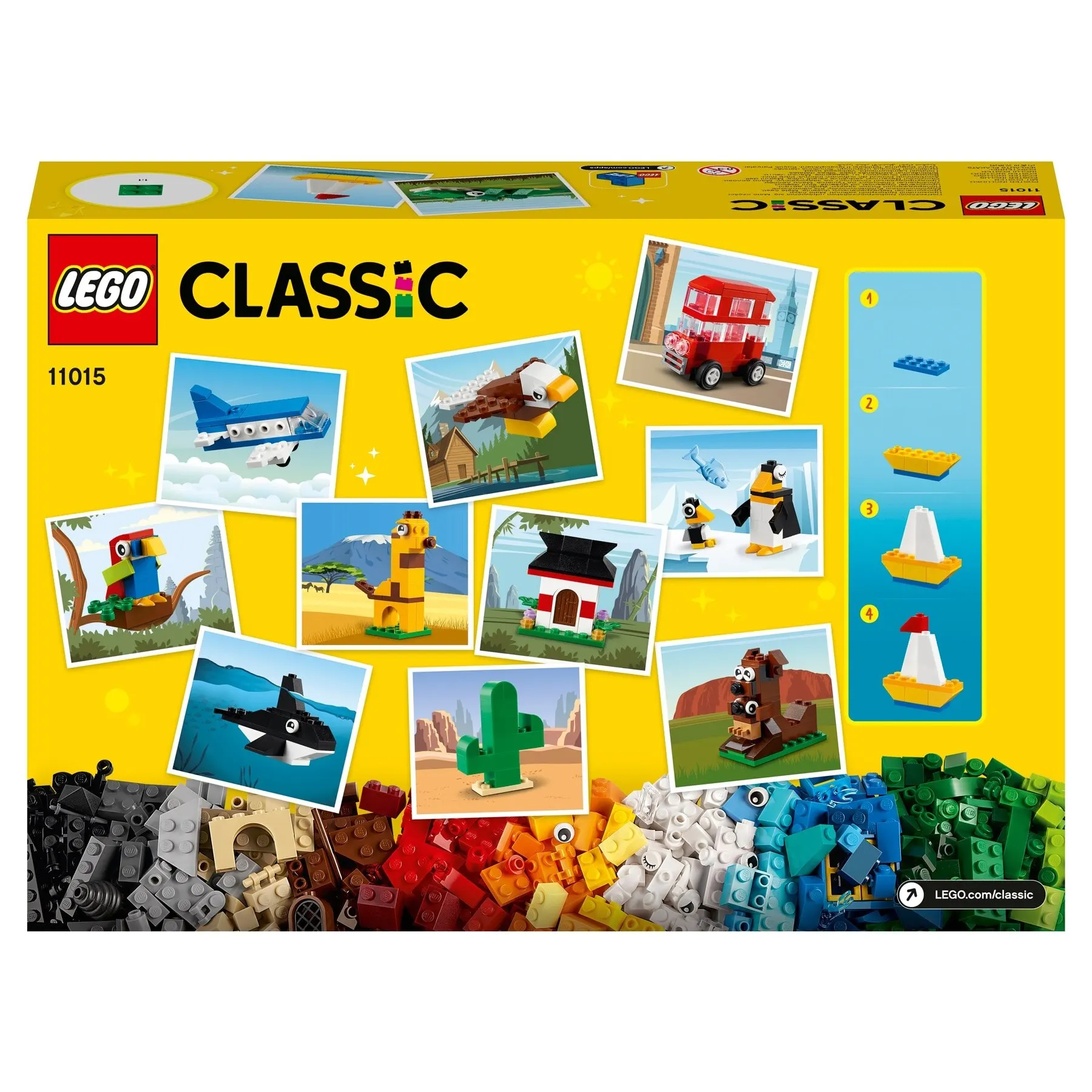 Конструктор LEGO Classic 11015 Вокруг света | Игрушки и хобби