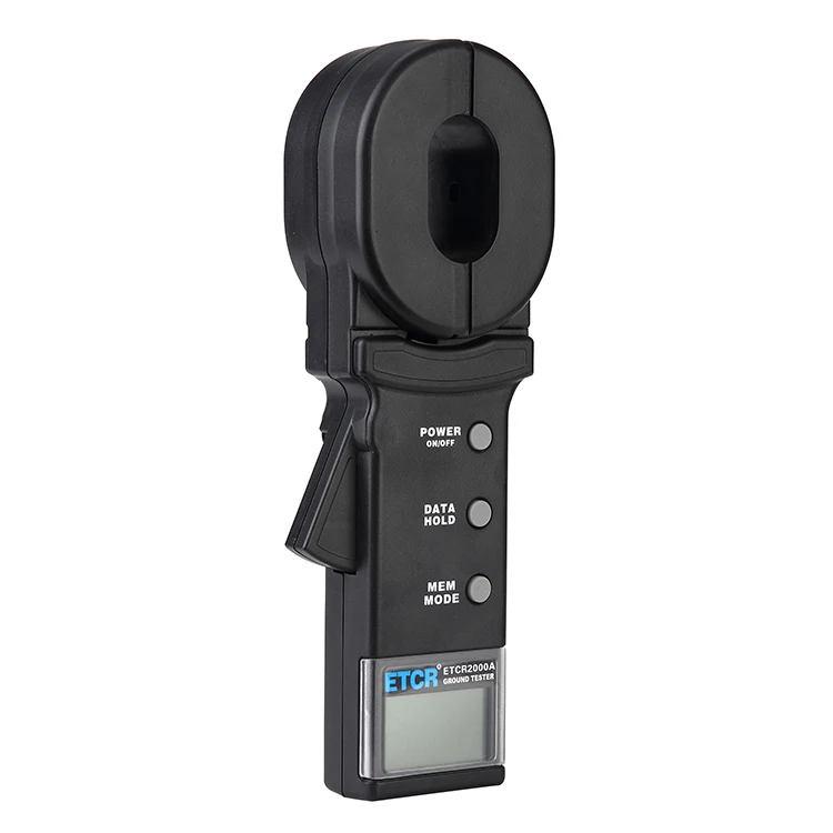 

ETCR2000A High Benifit Digital Earth Ground Resistance Clamp Meter Clamp Earth Resistance Tester