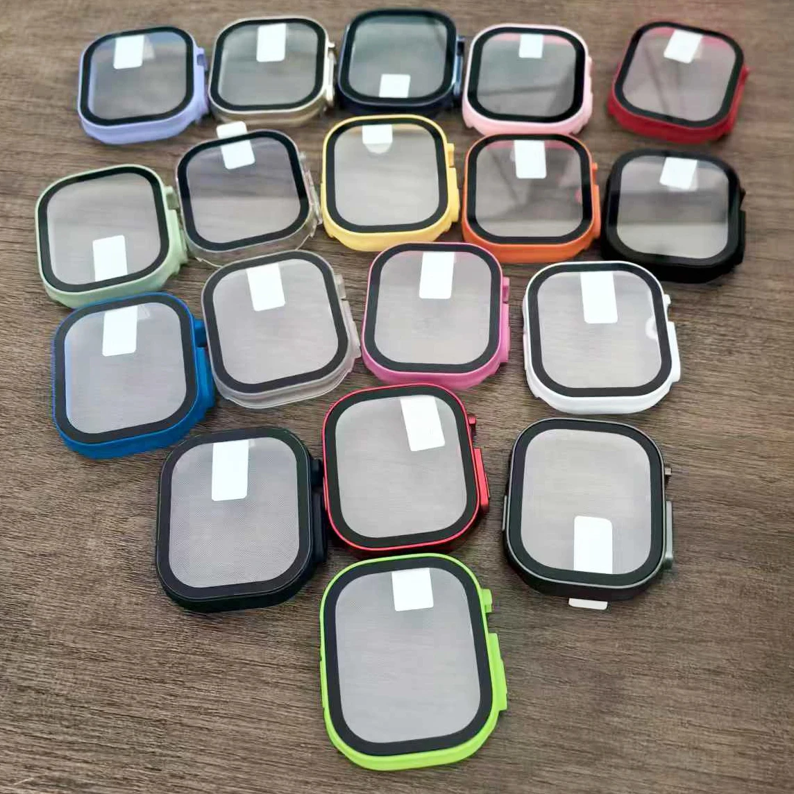 Фото Для Apple Watch Ultra 3 49 мм 2025 ПК бампер + Защитная пленка для экрана закаленное стекло + чехол для Apple Watch Case ultra2/Ultra3 аксессуары №4