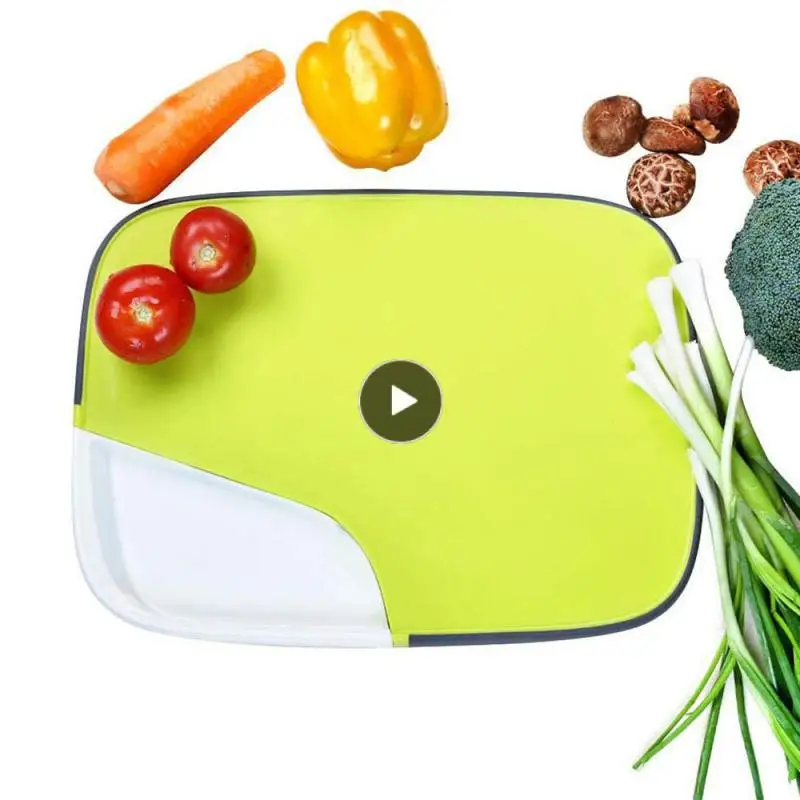 

Folding Chopping Blocks Foldable Silicone Cutting Board Kitchen Cutting Boards Washable Camping Chopping Stand Kitchen Organizer