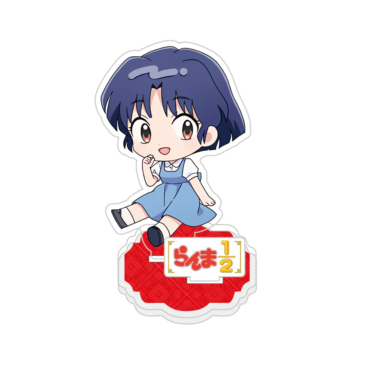 Фото Аниме Ranma Nibun no Ichi Фигурки Ranma Tendou Akane Акриловая подставка Брелки Q Версия Милая мультяшная сумка Аксессуары Подарки для фанатов №3