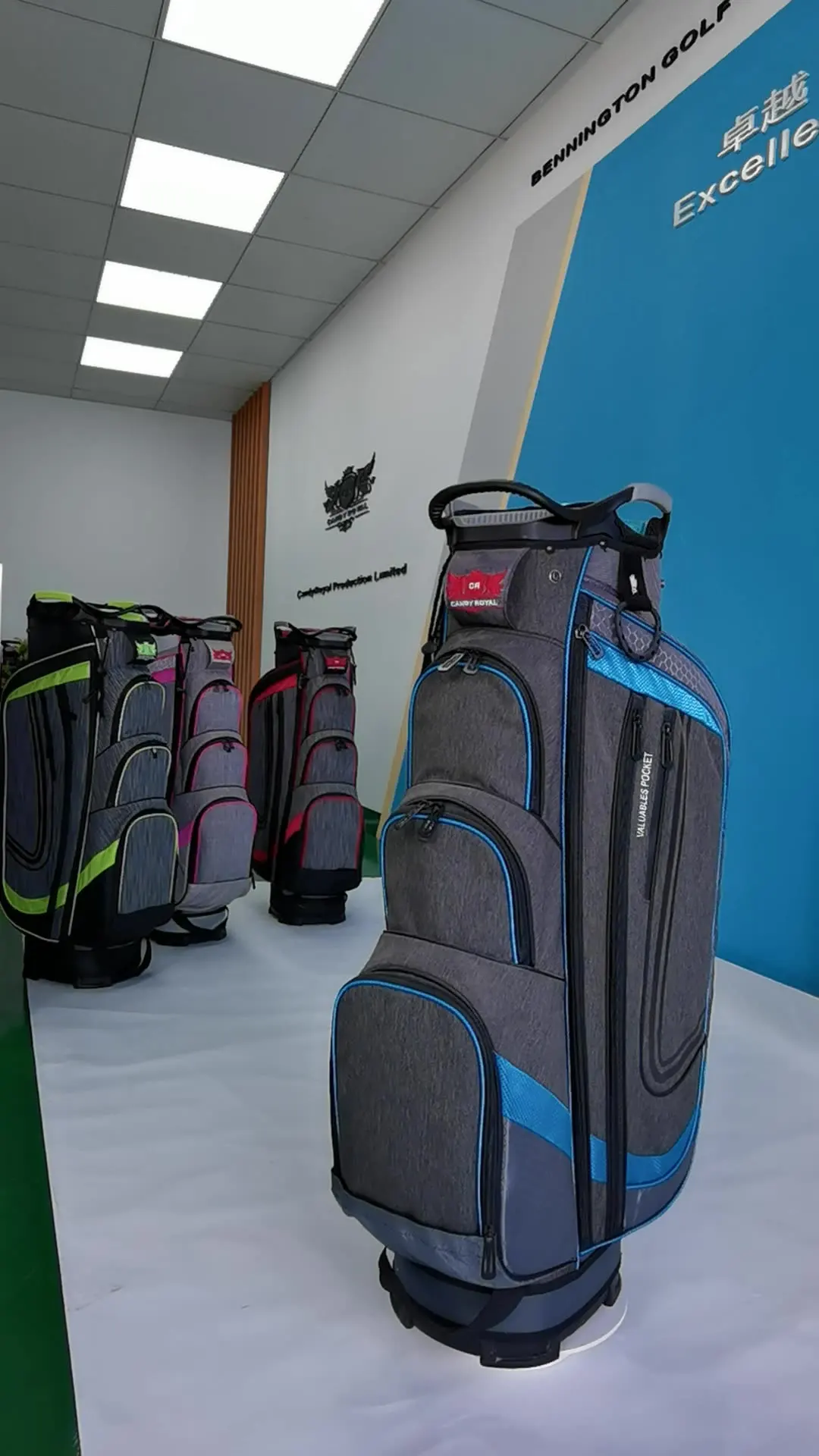 Golf stand  bag waterproof golf bag 14 WAYS Full length divider golf cart bag