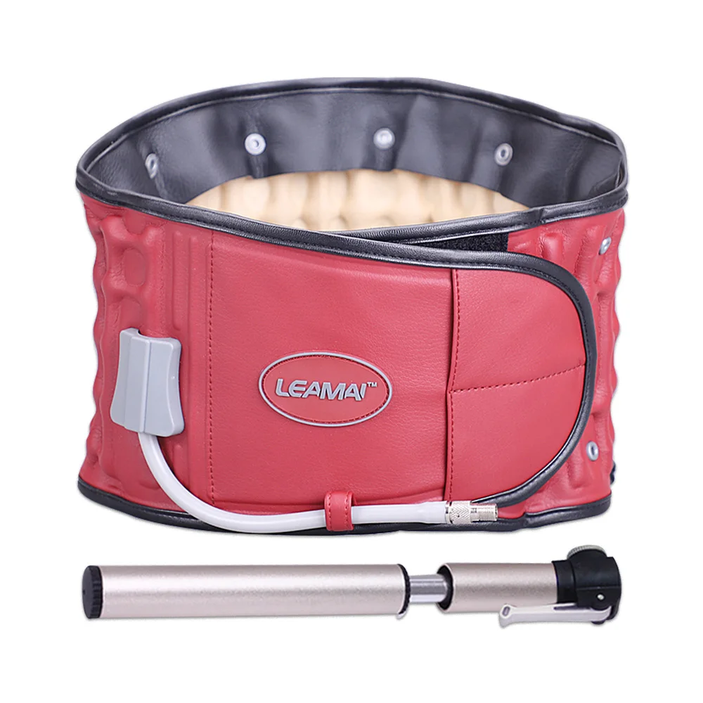 

Lumbar Support Back Belt Spinal Air Decompression Lumbar Belt Air Traction Waist Belt Back Massage Lower Back Support Brace Belt