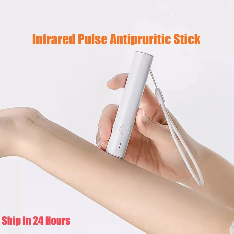 

Qiaoqingting Infrared Pulse Antipruritic Stick Potable Mosquito Bite Ease Itching Pen For Children Adult