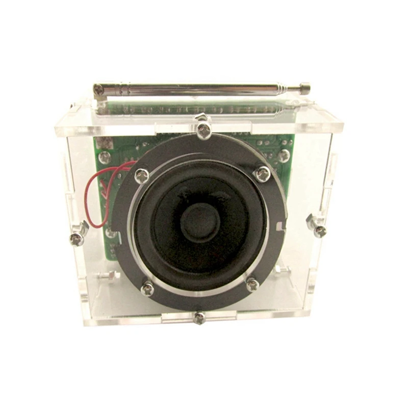 Комплект цифрового радиоприемника 3X DIY DC 5V запчасти TDA5807 51 одночиповый FM цифровой