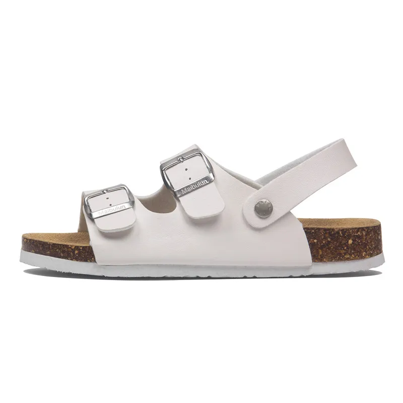 Босоножки женские COSMAGIC с двойной пряжкой пробковые летние пляжные повседневные