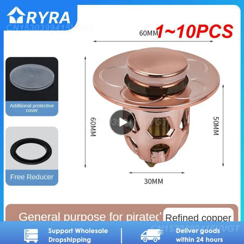 

Стопор для слива раковины 1-10 шт., фильтр с отскоком сердечника, уловитель волос, ситечко для душа, стопор для ванной комнаты