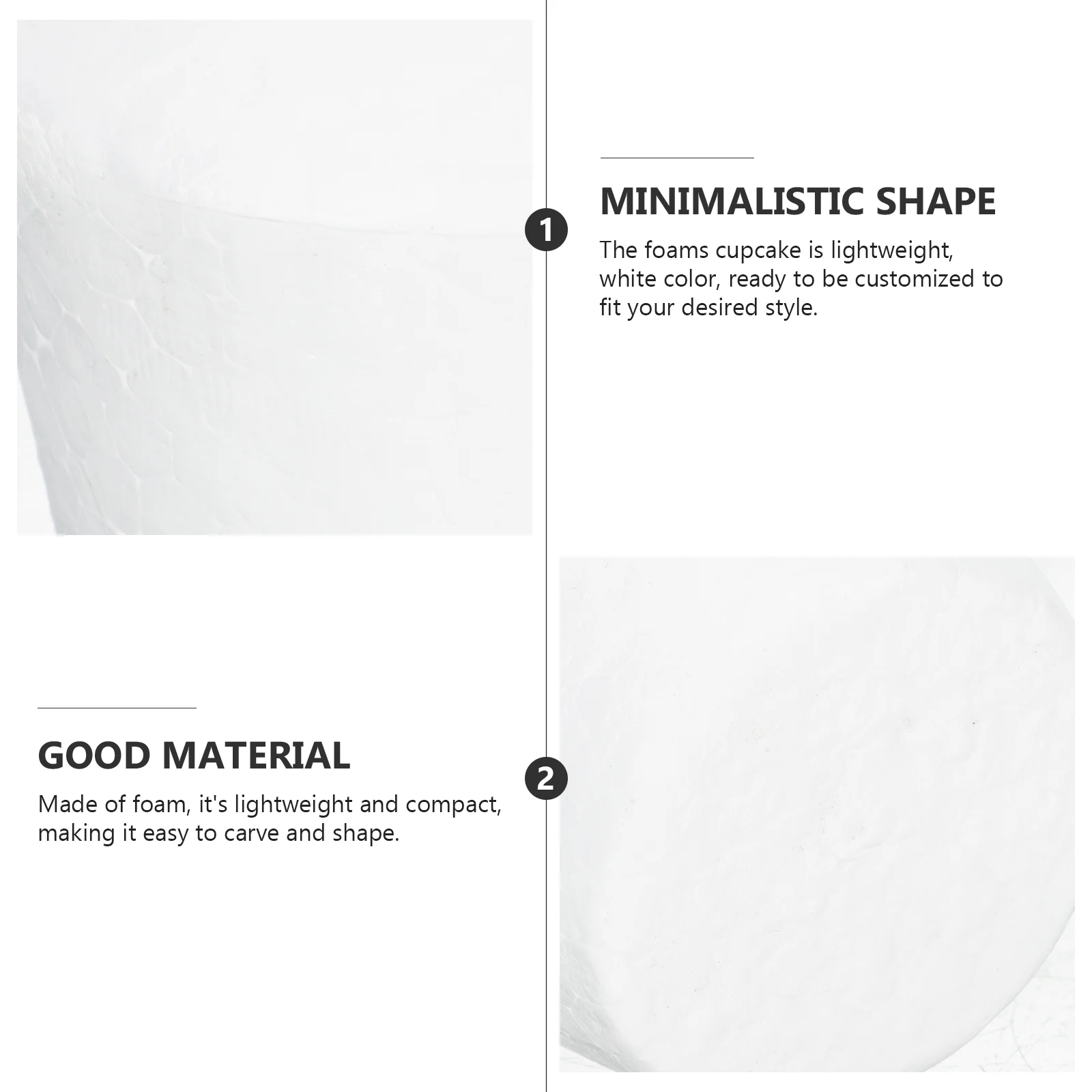 20 шт. пенопластовый торт модель из пенопласта для эмбриона сделай сам кекс товары