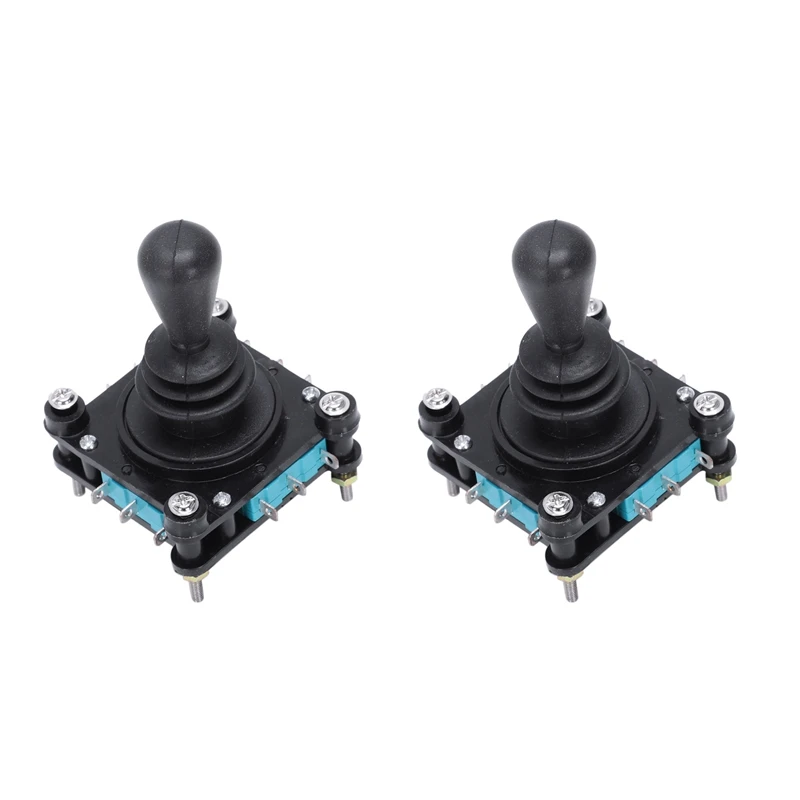 

2X AC 240V 5A 4NO 4NC Momentary 2.5Mm Fixing Thread Joystick Switch