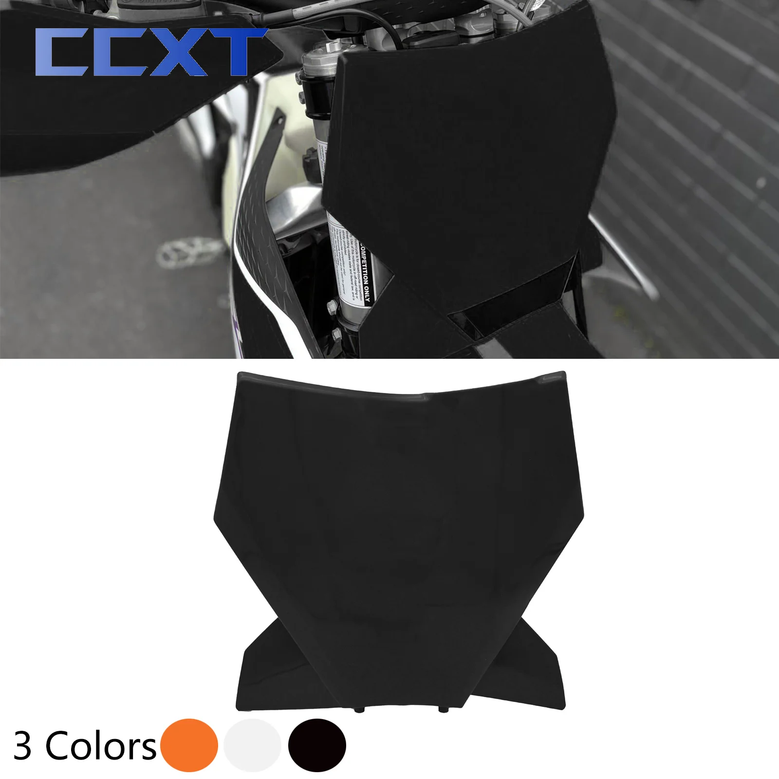 Новый передний номерной знак мотоцикла для KTM 2023-2024 EXC XC SX EXCF XCW SXF 125-500