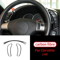for chevrolet corvette c6 05 07 3pcs real carbon fiber instrument sticker trim car interior accessories car interior supplies