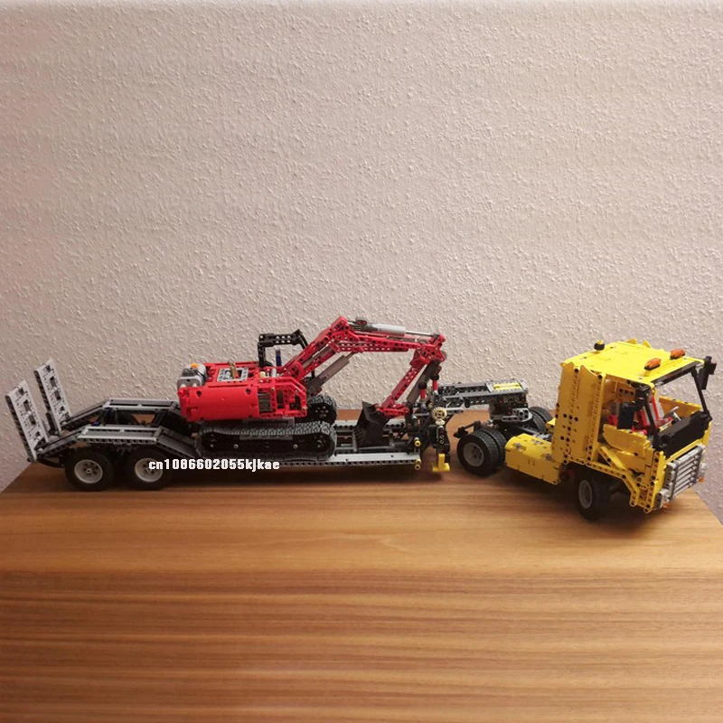 Городской инженерный экскаватор гусеничной модели DIY 764 шт