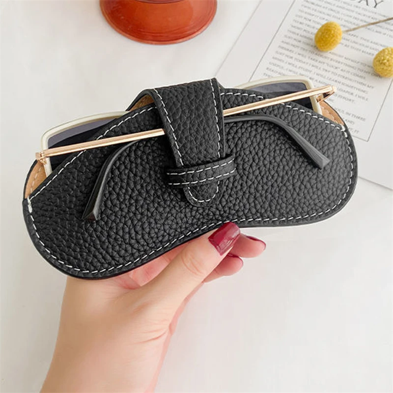 Retro Glasses Bag Sunglasses Glasses Case Simple Protective Case Portable Myopia Frame Case Storage Glasses Bag