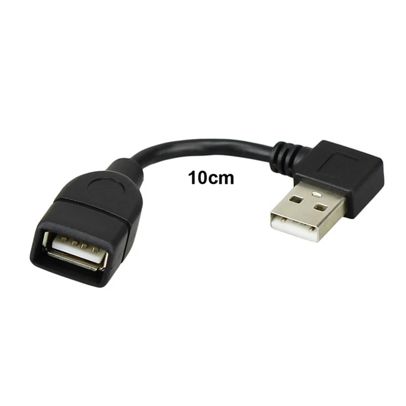 

USB2.0 Cable USB Male To Female Extension Cable 90 Degree Angled