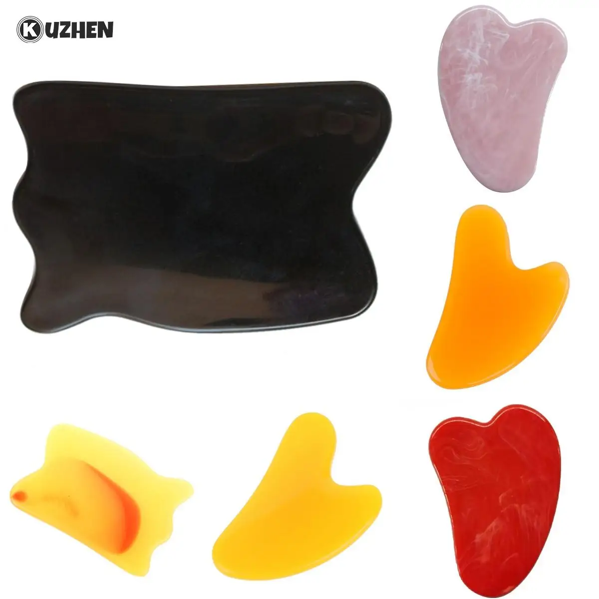 

Доска GuaSha для соскабливания лица, обрезка, инструмент для спа-массажа, деталь для шеи и спины