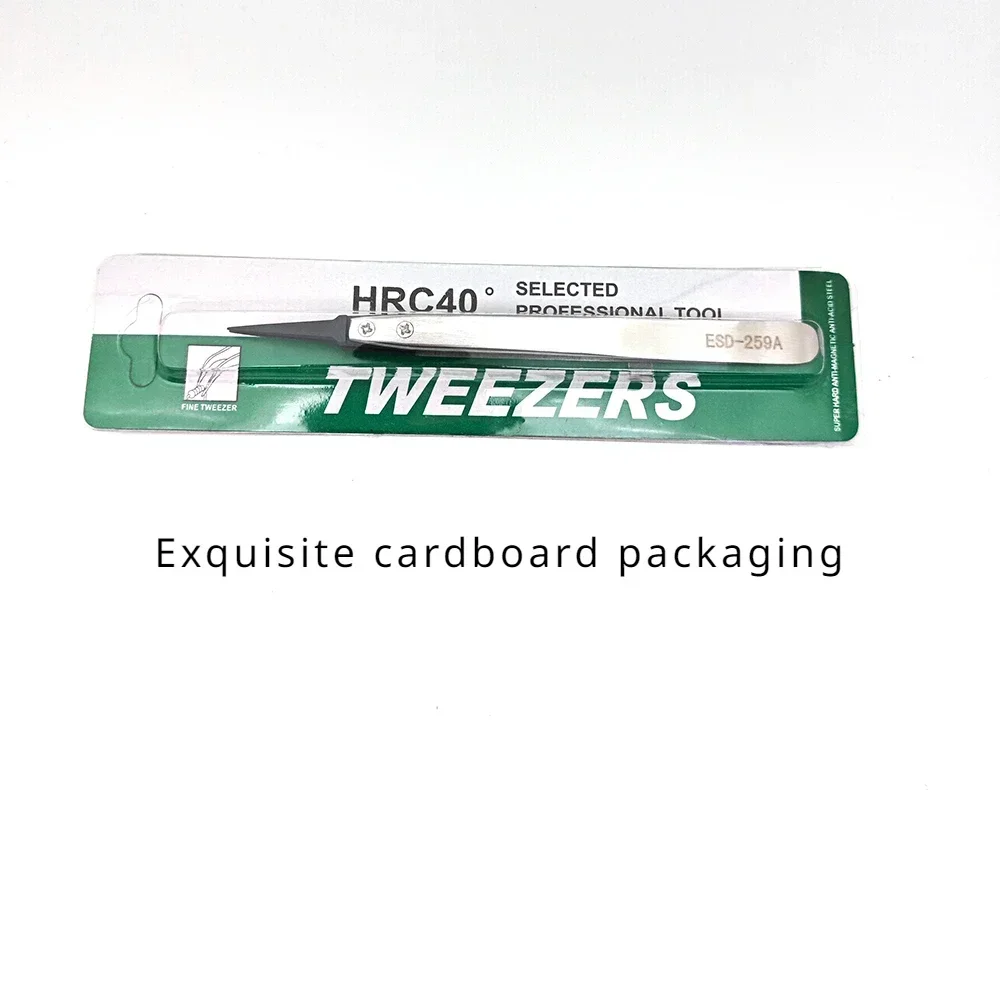 5 шт. антистатические пластиковые пинцеты из нержавеющей стали