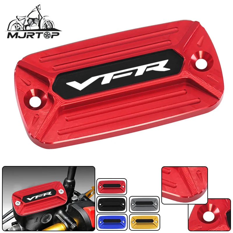 

NEW Style Motorcycle Accessories Oil Cup Cap For Honda VFR 800 VFR800 800X VFR1200X Front Brake Clutch Fluid Reservoir Cover Cap