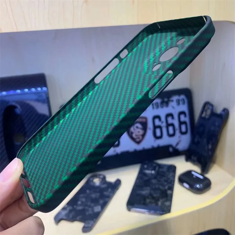 Carbon Fiber Case For iPhone 13Pro Max Case Carbon Fiber Phone Cover Aramid Fiber Ultra-thin for iPhone13 Pro 13Pro Max Cover