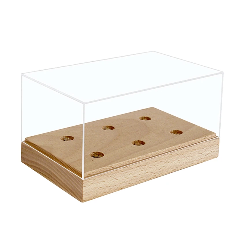 

Vinyl Record Player Cartridge Cover Storage Box Phono Stand Protection Dust Box
