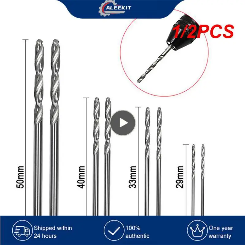 

1/2PCS Titanium Coated Drill Bits HSS High Speed Steel Drill Bits Set Tool Multi Function Metal Drills Power Tools