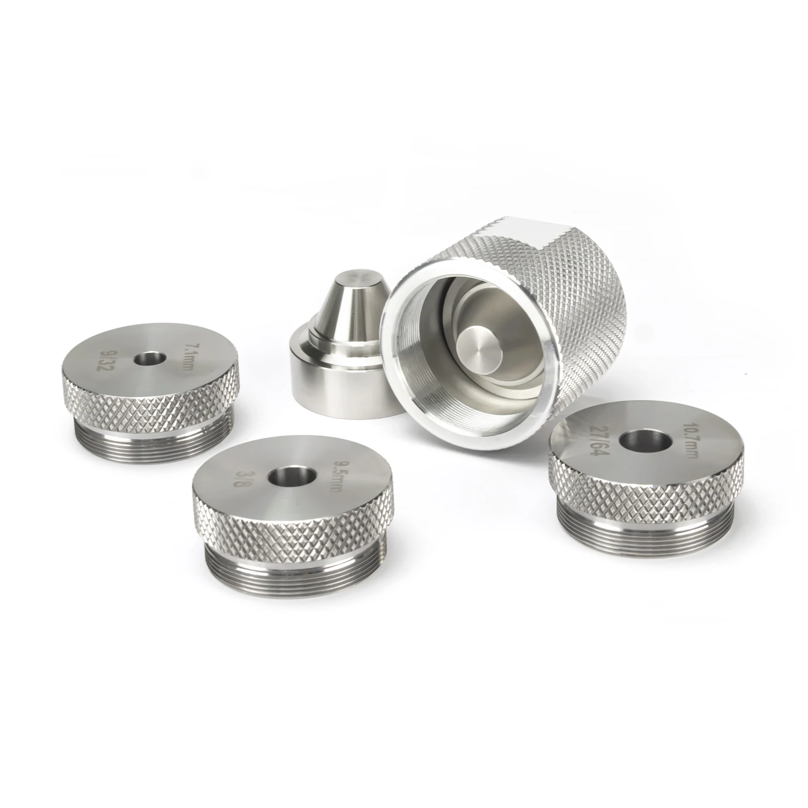 

Baffle / Cone Cups Guide Drill Jig Manual Fixture Lathe Tool Kit for 1.355'' Skirted Cup or Spade Cup Fuel Filter Solvent Trap