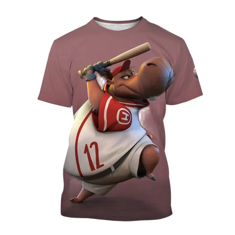 

Unisex 2022 Summer Animal Hip Hop T-shirt Men 3d Print Tshirts Fashion Personality Sea Rock Casual Tee Shirts Men's Clothing