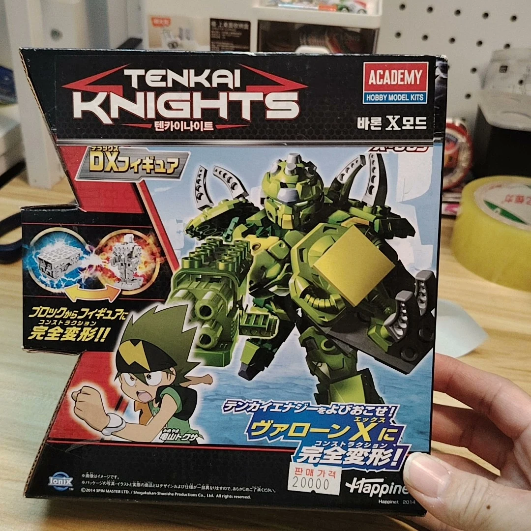 Фото Оригинальная корейская коллекционная фигурка Tenkai Knights Valon X Mode, абсолютно новая, в запечатанной упаковке, полный оригинальный комплект. №2