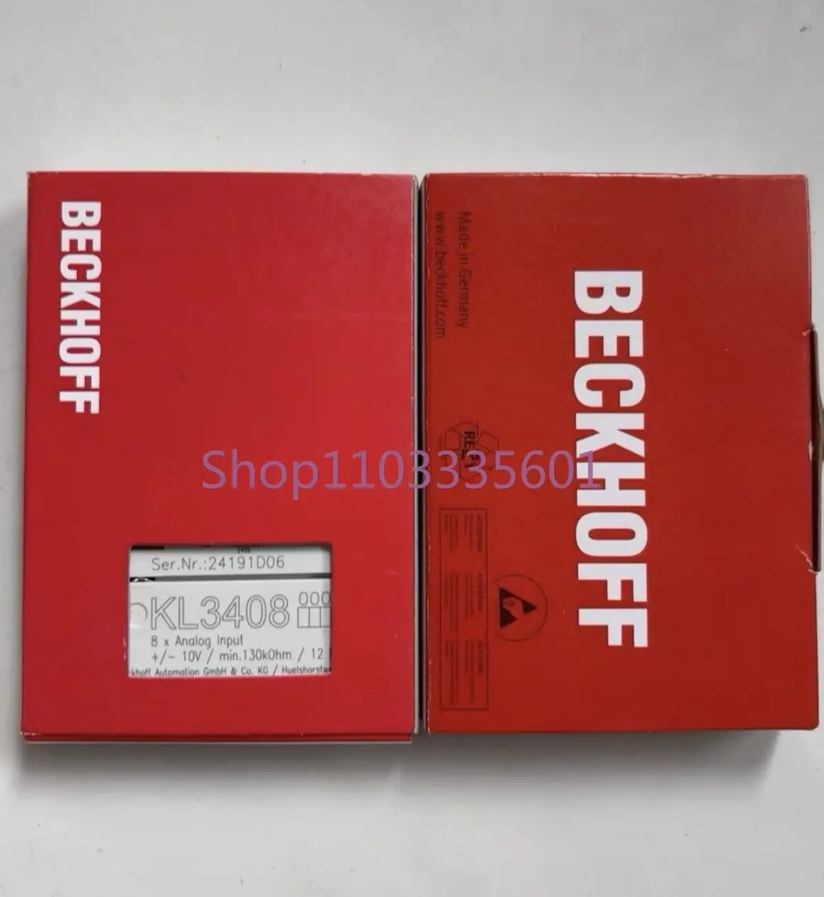 Новый оригинальный модуль BECKHOFF KL3458 KL3408 KL3454 KL4438 KL1488 KL4424 KL1408 в наличии (art.: 3920da4b57791) - 3920da4b57791
