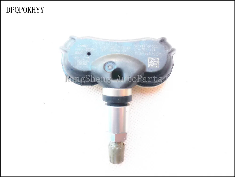 Датчик TPMS DPQPOKHYY 52933-2F000 датчик системы контроля давления в шинах для Hyundai KIA