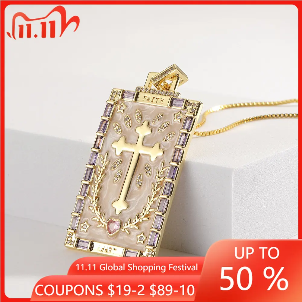 

Классическое ожерелье Y2K с подвеской в виде карты Таро и кристаллов, популярное женское ожерелье 2022, подвеска в стиле дикой хип-хоп, украшени...