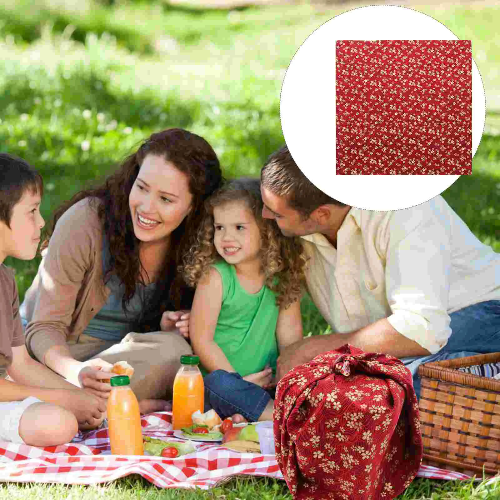 

Multi-function Japanese Style Wrapping Cloth Bento Cloth Gift Box Packing Cloth