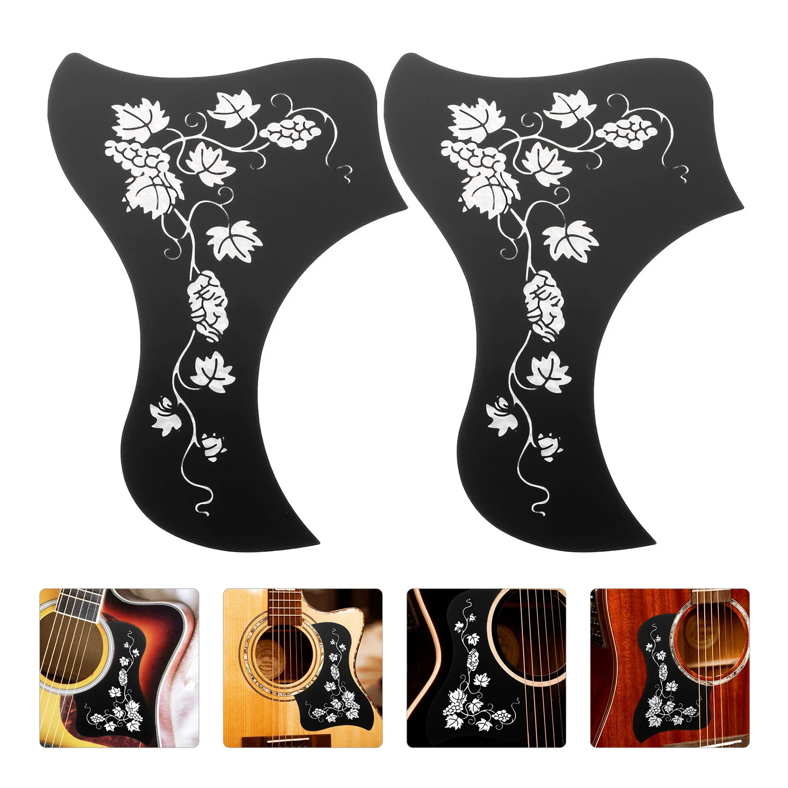 

2pcs Replacement PVC Guitar Pickguards Acoustic Classical Guitar Supplies