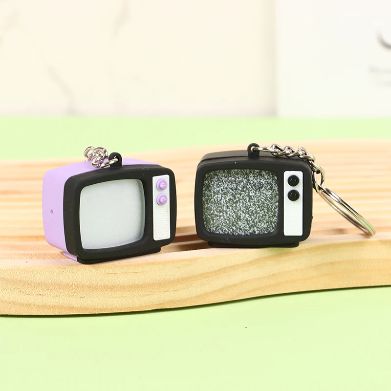 Винтажный мини-брелок для ТВ имитация светодиодного звука