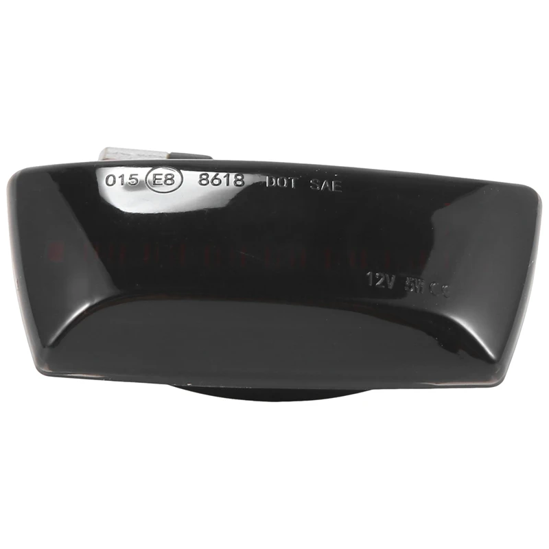 Автомобильный динамический боковой габаритный фонарь светодиодный указатель