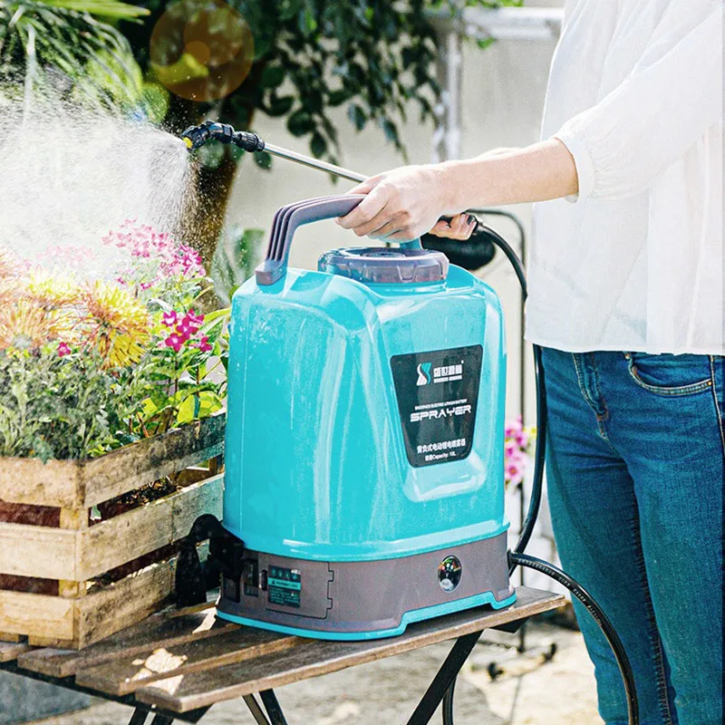 10L Sprayers Electric Spray High-pressure Sprayer Portable Automatic Garden Watering Can Pesticide Sprayer Agriculture Equipment