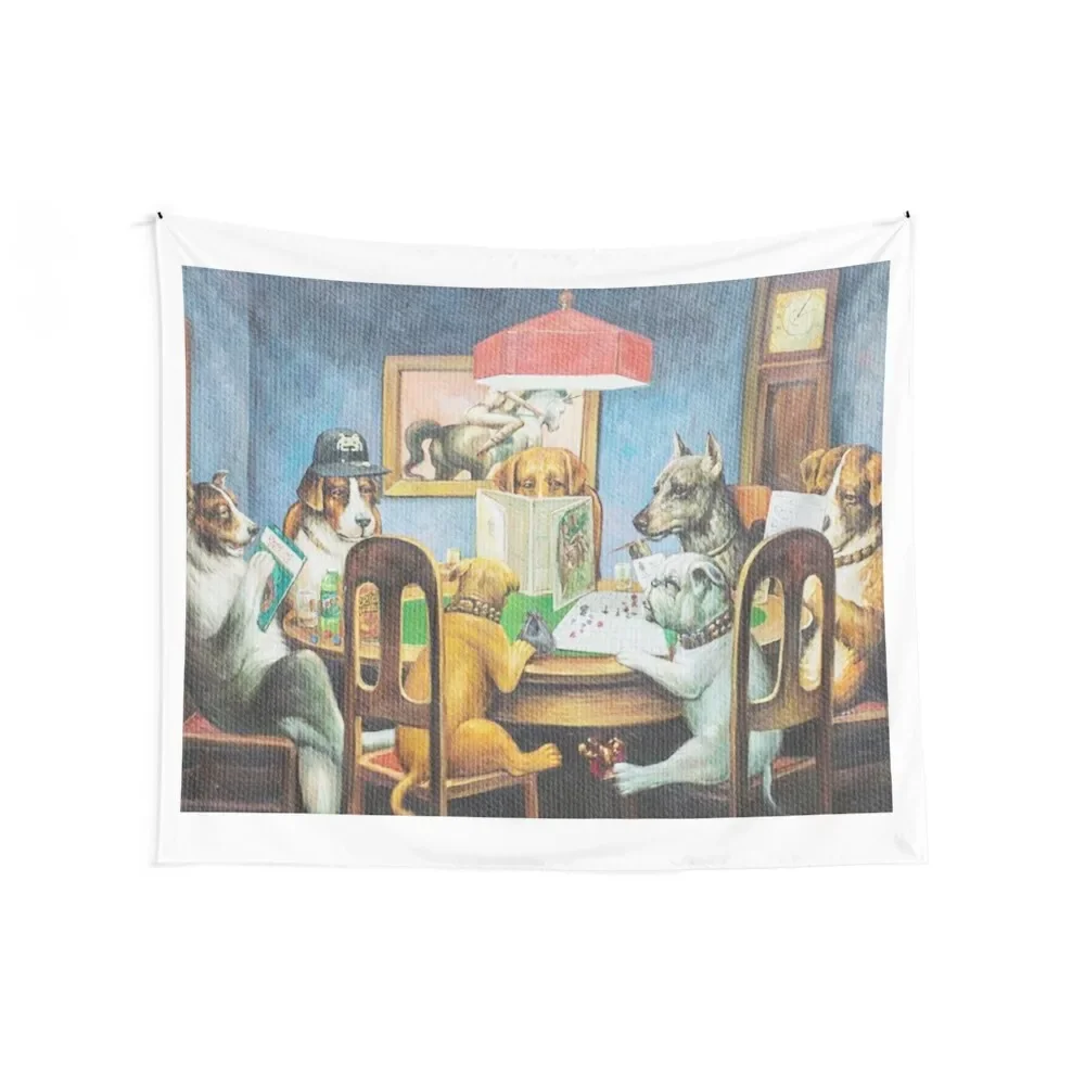 Гобелен для игр с собаками D &amp аксессуары украшения дома декор комнаты корейский
