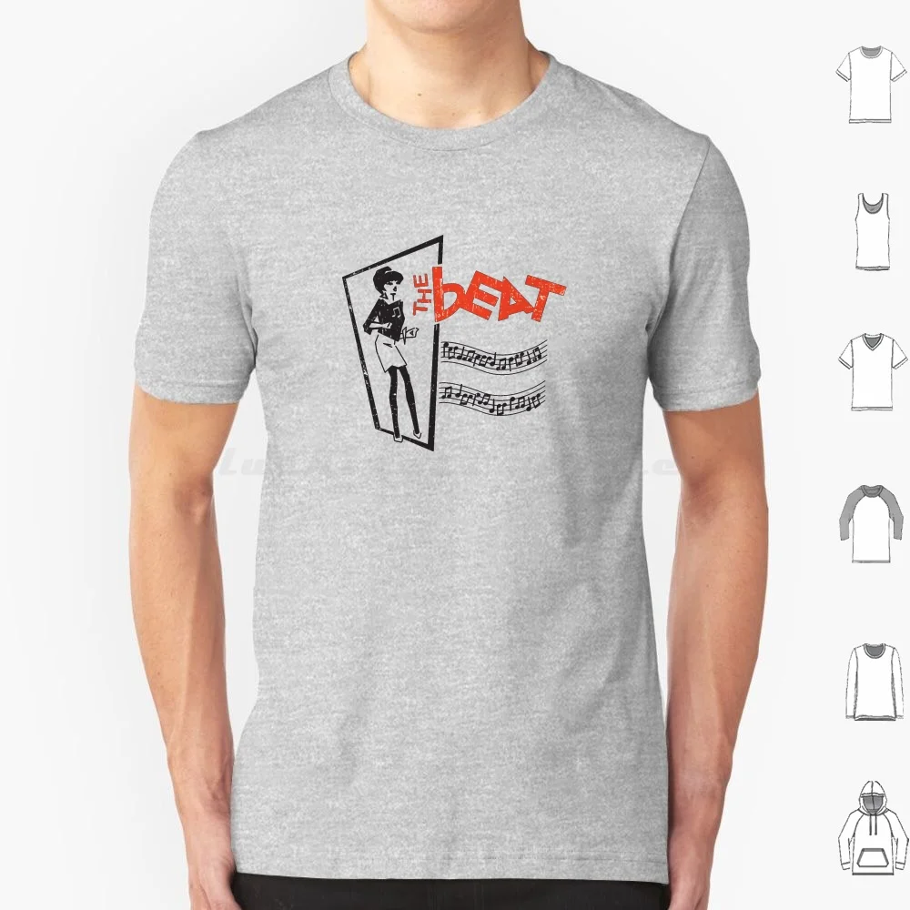 The Beat Music Dj T Shirt 6Xl Cotton Cool Tee The Beat Beat English Ska Two Tone Music Record Band