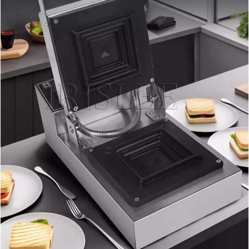 Электрическая сэндвичница из нержавеющей стали 1000 Вт 50-300 ℃ Температурная