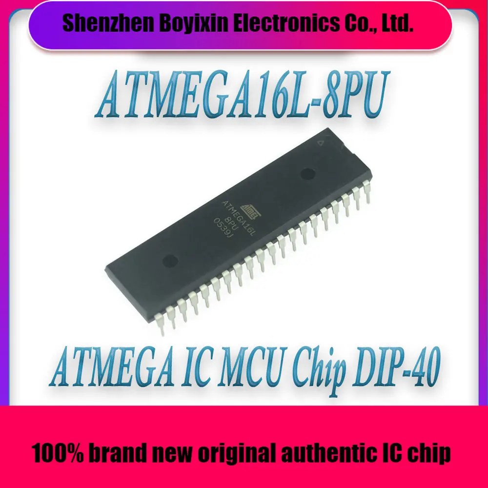 

ATMEGA16L-8PU ATMEGA16L-8 ATMEGA16L ATMEGA16 ATMEGA IC MCU Chip DIP-40