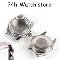watch accessories 316l stainless steel case 40mm retro acrylic mirror for japan nh35nh36 movement