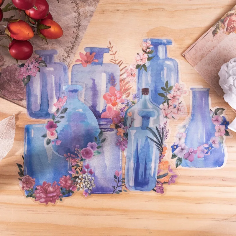20pcs/lot Kawaii Stationery Stickers world in a bottle  Diary Travel Planner Decorative Mobile Scrapbooking DIY Craft Sticker