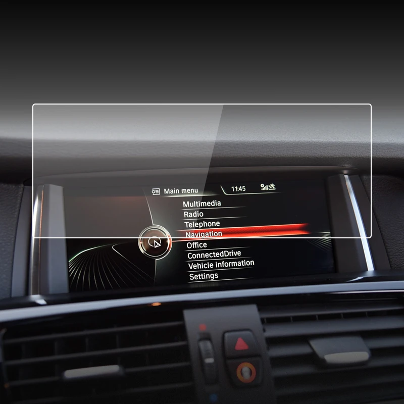 

8.8 Inch For 14-16 Year BMW X4 Dashboard Navigation Membrane Car GPS Display Tempered Glass Screen Protective Film Car Sticker